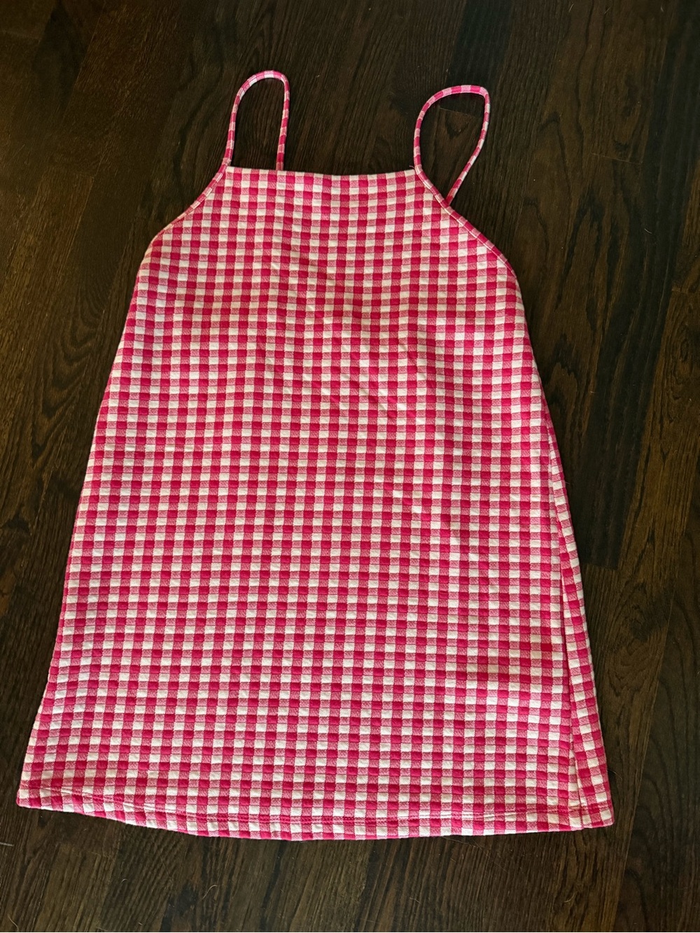 Zara Pink and White Gingham Dress